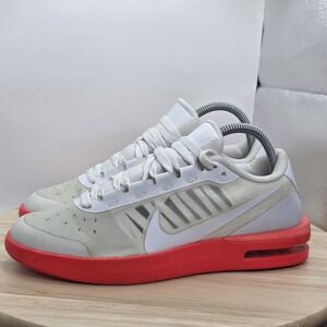 Nike Court Air Max Vapor Wing MS White/Orange Tennis Shoes CI9838-102 Women's 9